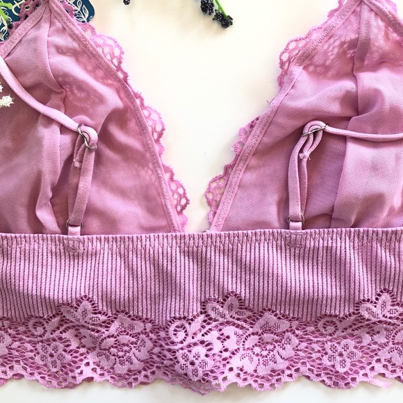 NWT Free People Caroline Euphoric Lilac Bralette - Picture 7 of 7